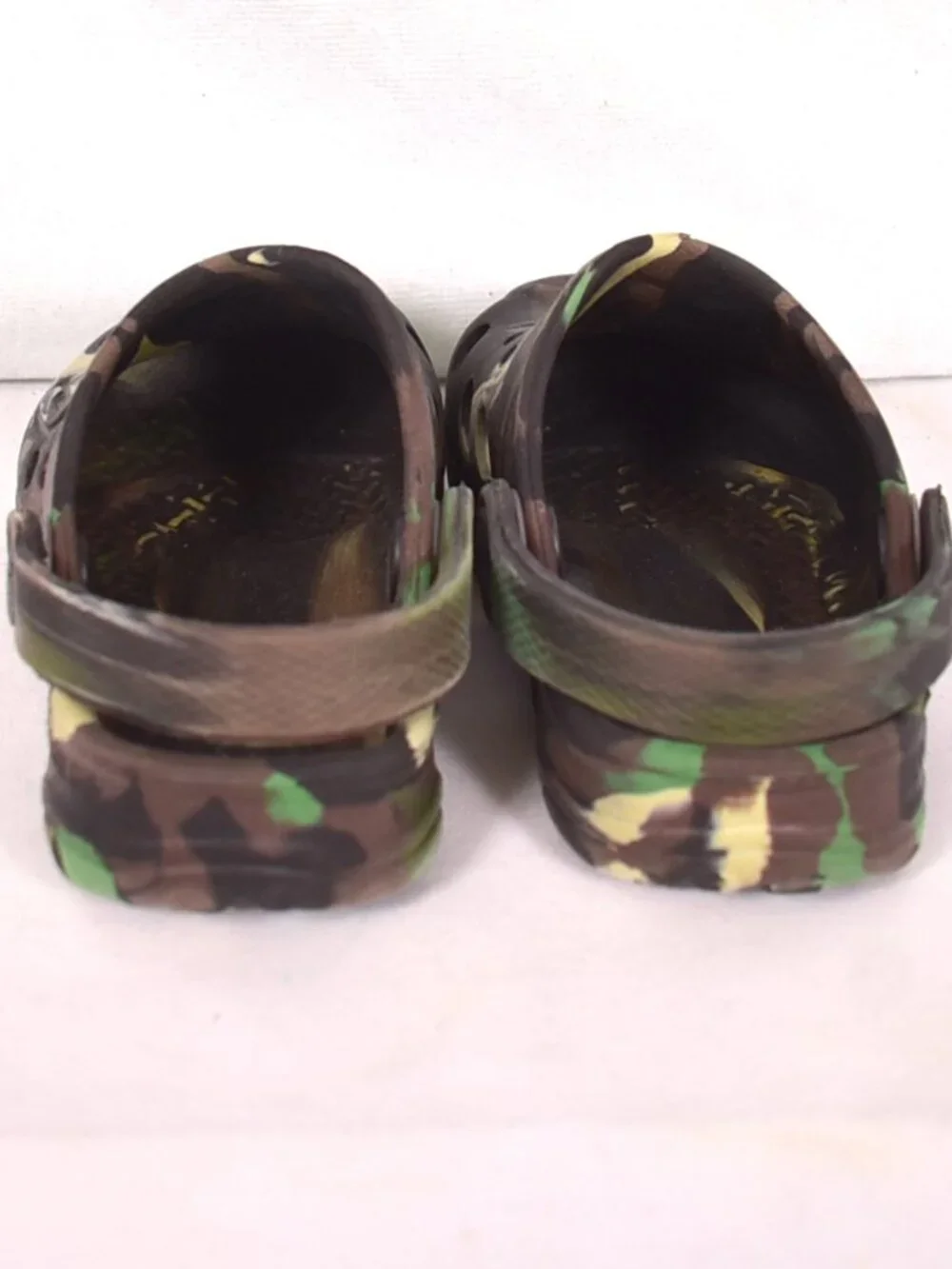 Skechers Camo Easy Slip On Water Closed Toe Rubber Baby Shoe Size 2/3